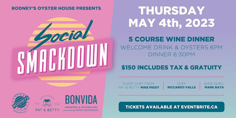 smackdown wine dinner