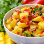 pineapple mango salsa with jicama