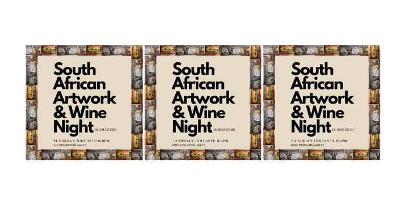 South African Artwork & Wine Night