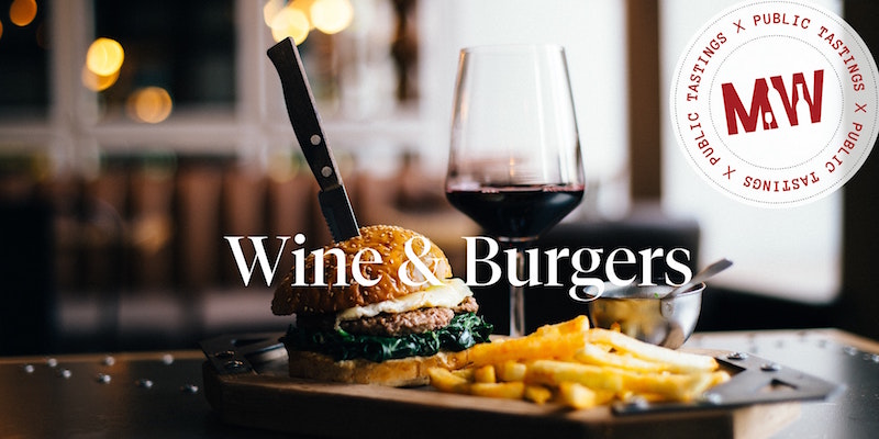 wine and burgers, market wines