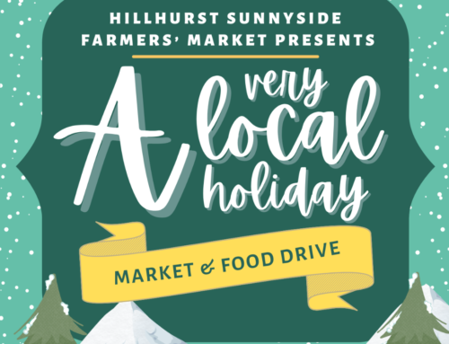 A very local holiday market and food drive