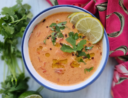 Red Lentil, Carrot and Coconut Soup
