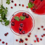 cranberry lime spritz