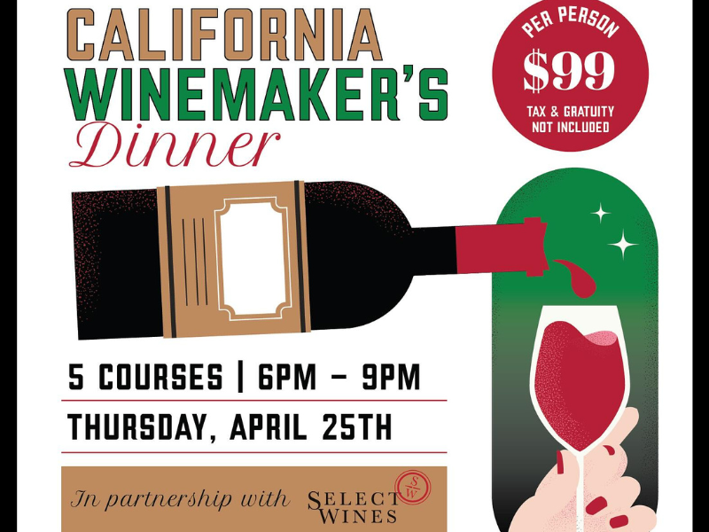 California Winemaker's Dinner