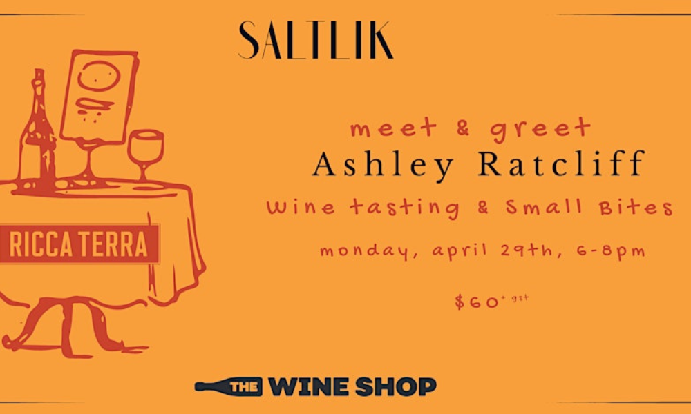 Meet & Greet Wine Tasting with Ashley Ratcliff