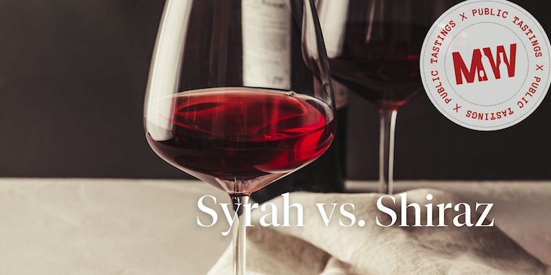 Syrah vs. Shiraz, market wines