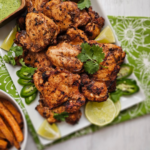 grilled Peruvian chicken thighs