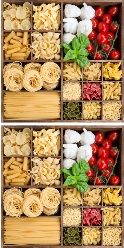 PASTA SHAPES