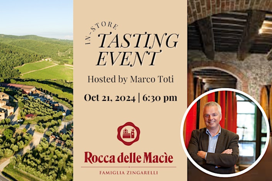 Rocca delle Macie Winery Tasting with Marco Toti