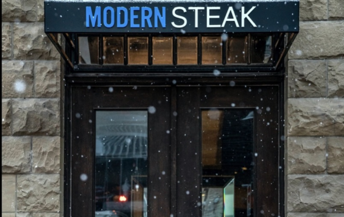 modern steak