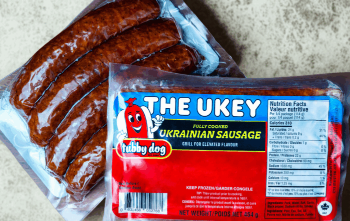 Tubby's The UKey sausages
