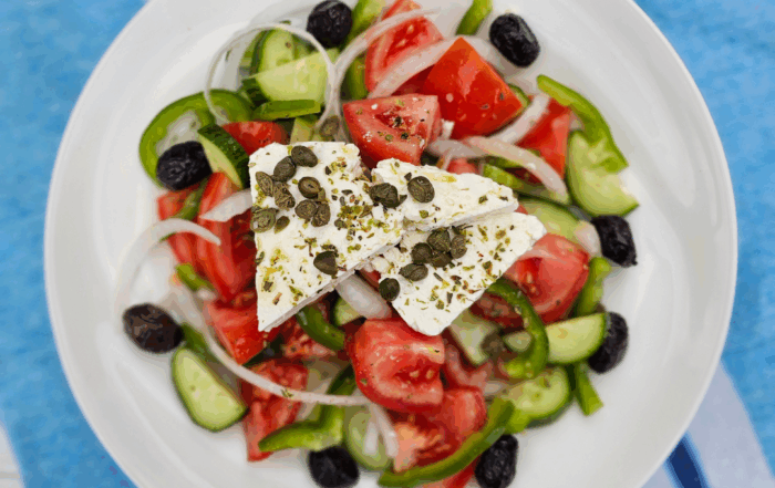 Authentic Greek Salad (Horiatiki) Recipe