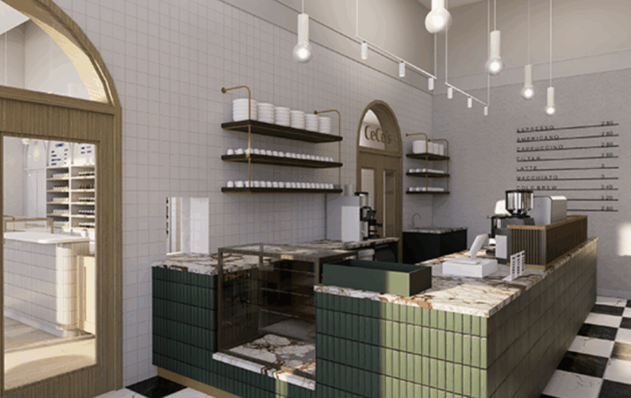 CeCe Coffee new space by Crave Cupcakes