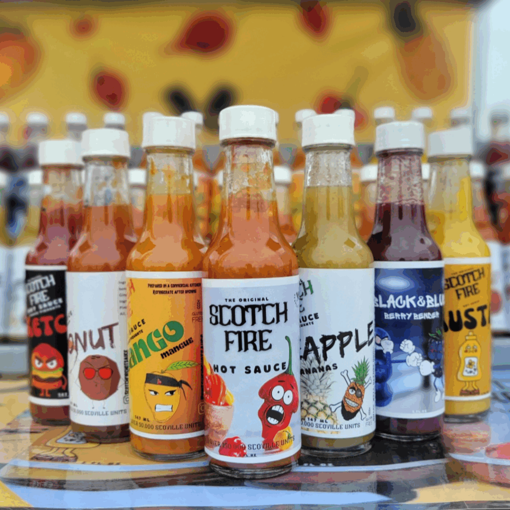 Scotch Fire Hot Sauce Scotch Fire Hot Sauce