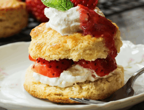 Strawberry Basil Shortcake
