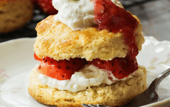 strawberry basil shortcake