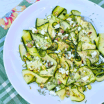 Zucchini Ribbon Salad with Lemon, Dill and Pistachio
