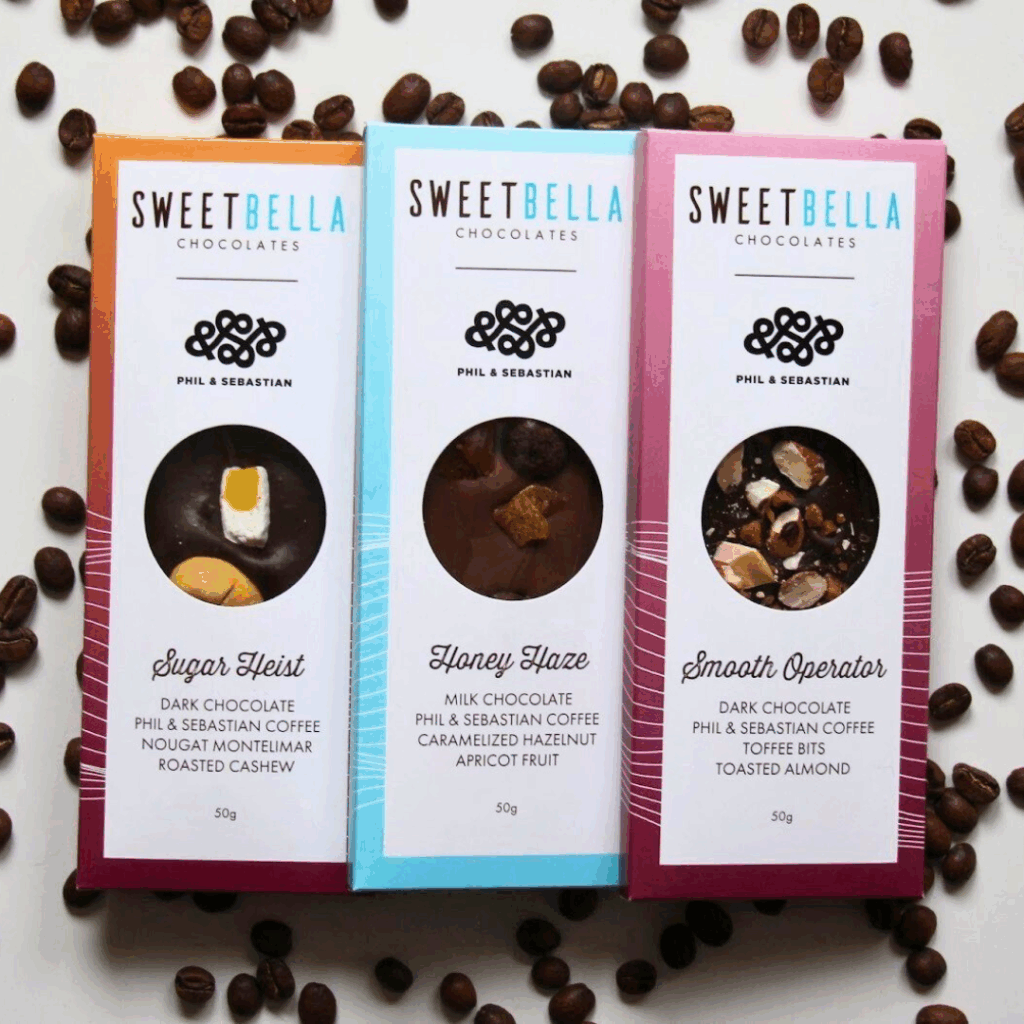 Sweet Bella Chocolates and Phil & Sebastian Coffee announce a delicious new partnership
