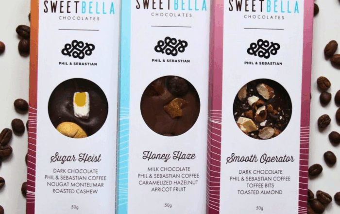 Sweet Bella Chocolates and Phil & Sebastian Coffee announce a delicious new partnership