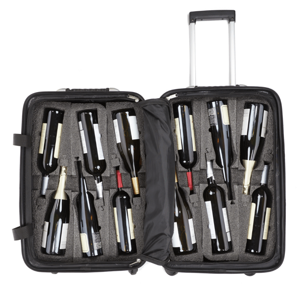 vingarde valise wine suitcase