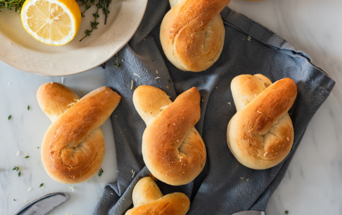 Easy Lemon and Thyme Buns