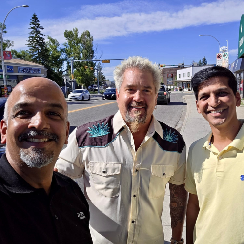 Guy Fieri visits Namo Cafe