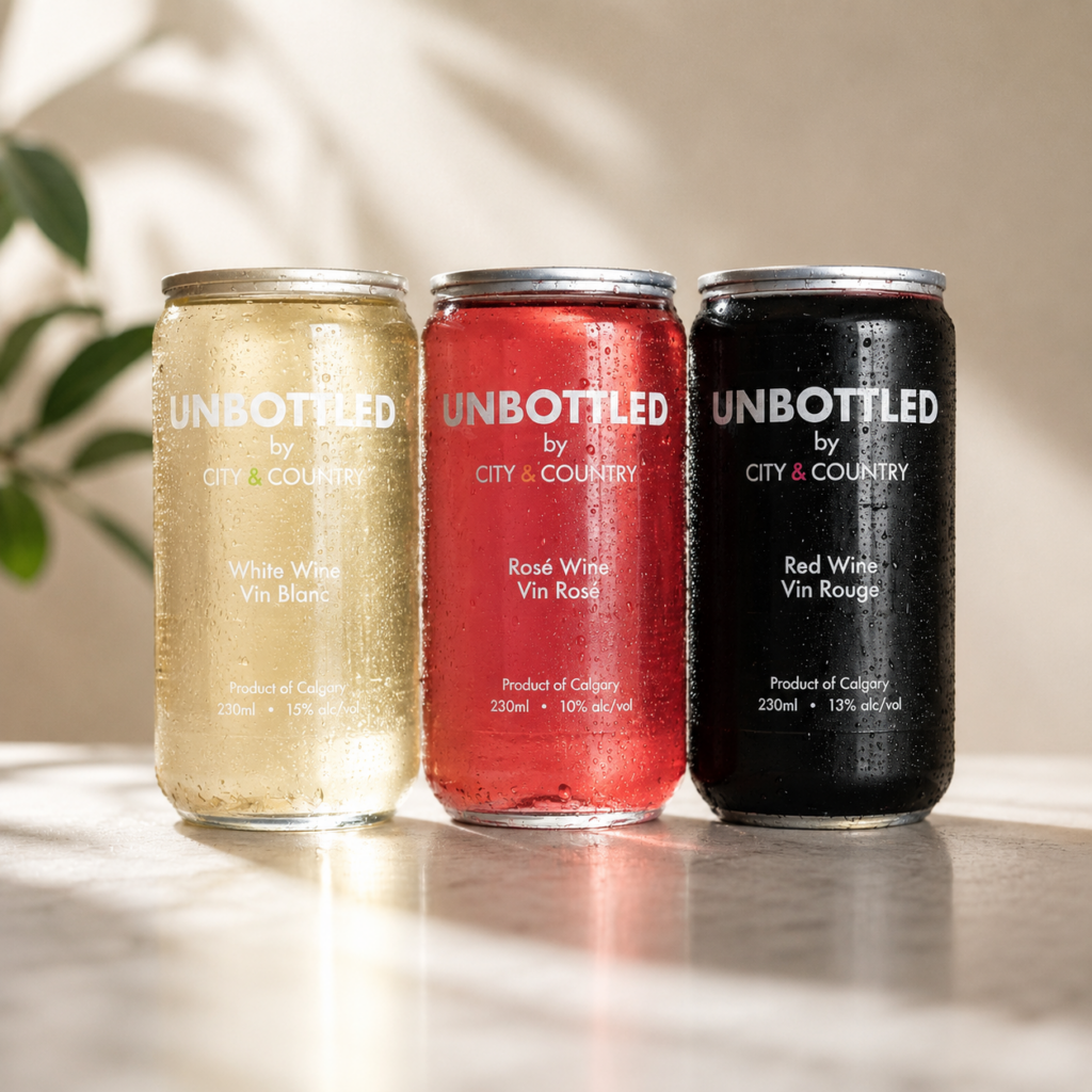 city and country canned wine