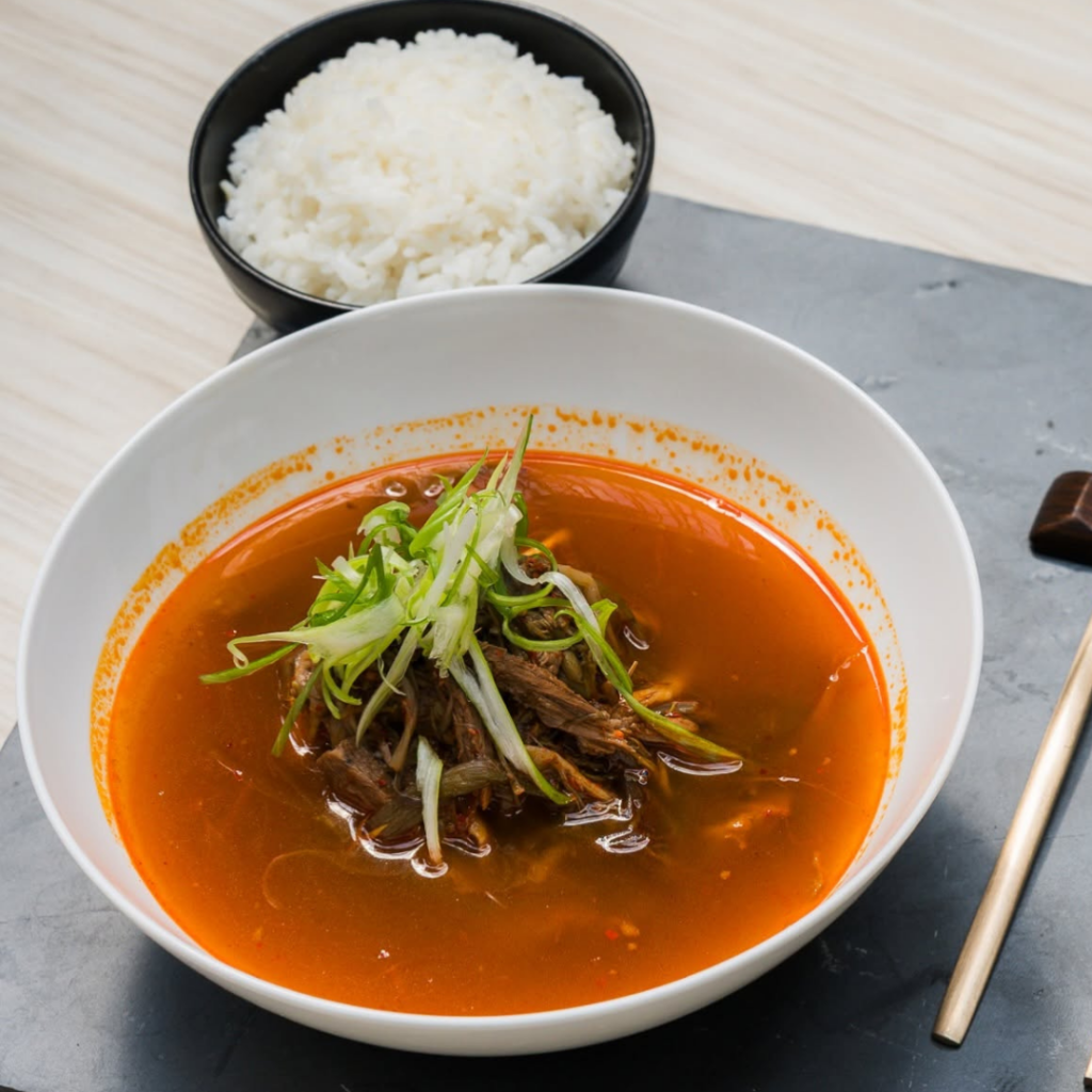 spicy beef soup