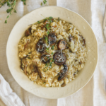 mushroom risotto