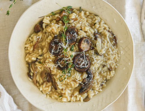 Wild Mushroom and Thyme Risotto